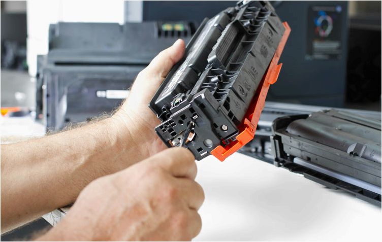 (картридж, принтере) Устройство картриджа для лазерного принтера