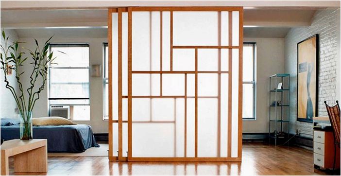 (раздвижную, перегородку, комнате) Как сделать раздвижную перегородку в комнате своими руками