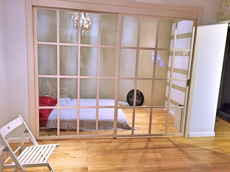 (раздвижную, перегородку, комнате) Как сделать раздвижную перегородку в комнате своими руками