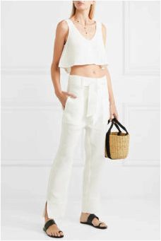 (женские, брюки, льна, модели, фото) Женские брюки из льна: модели и фото лучших образов