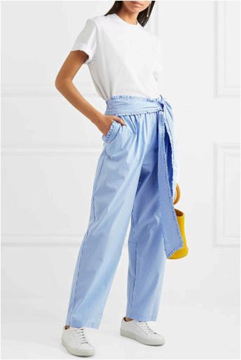 (женские, брюки, льна, модели, фото) Женские брюки из льна: модели и фото лучших образов