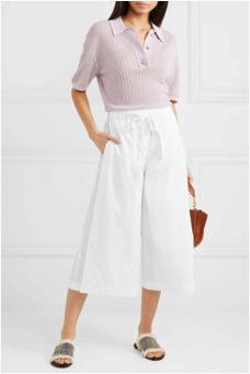 (женские, брюки, льна, модели, фото) Женские брюки из льна: модели и фото лучших образов