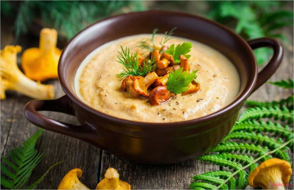 Крем-суп из шампиньонов с картошкой — вкусное и питательное блюдо 