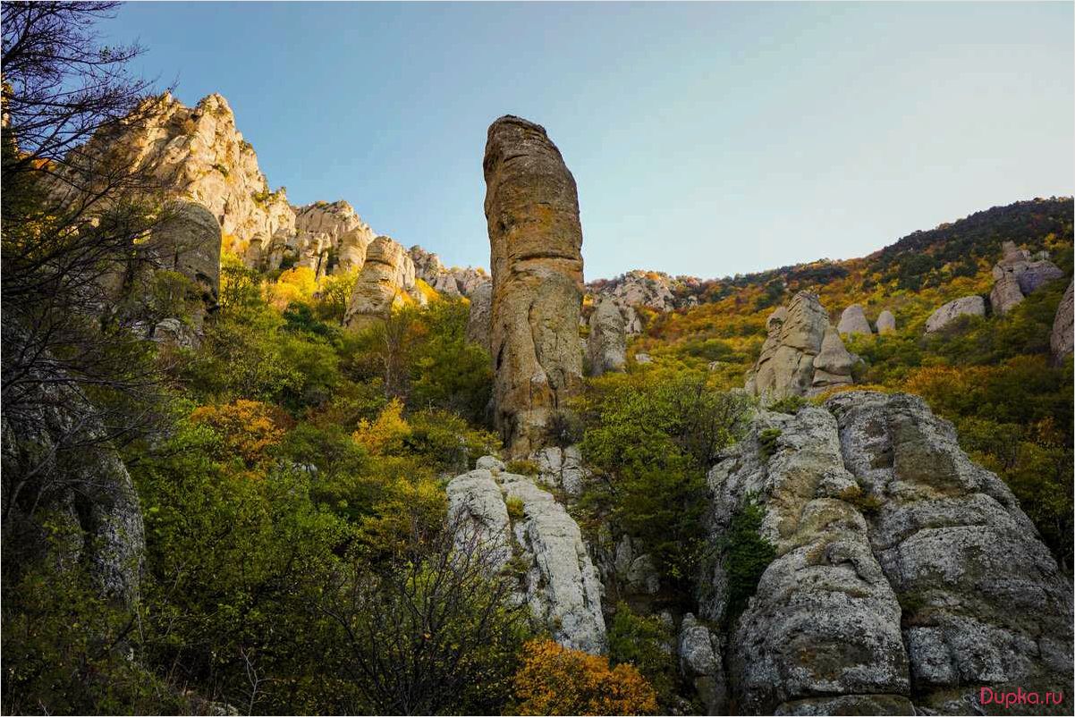 Долина привидений в Крыму: туризм и путешествия