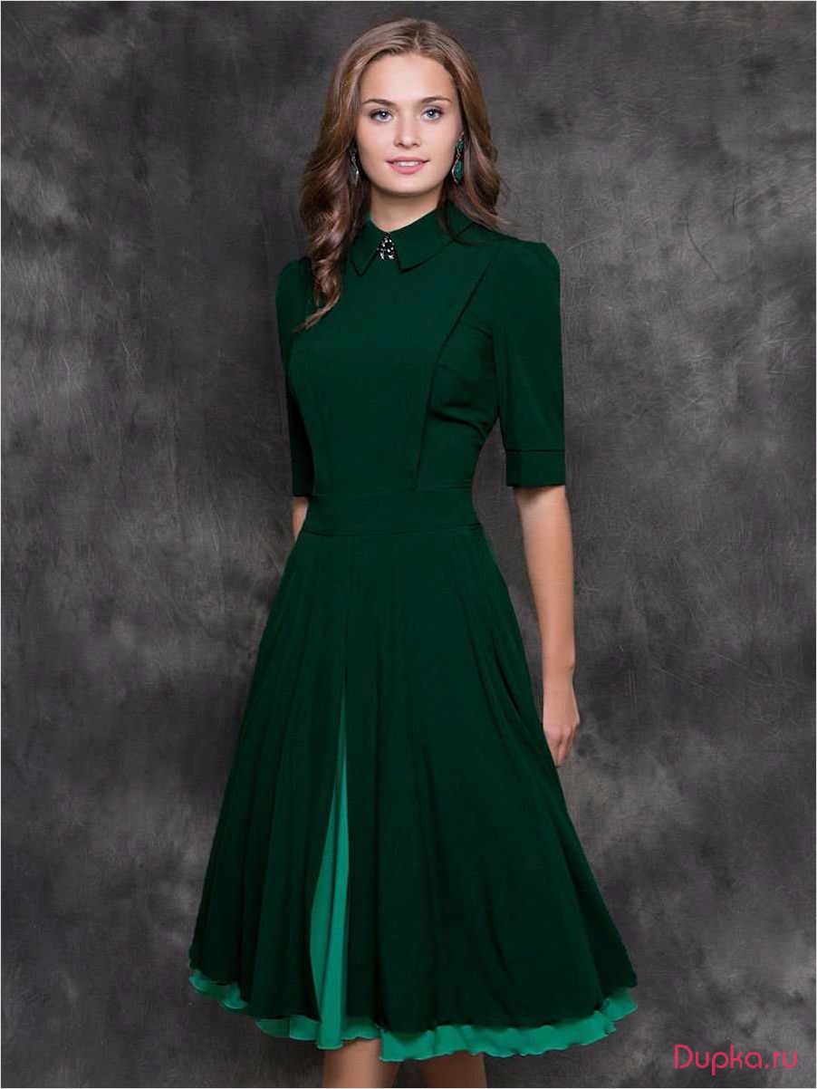 Преображаемся в зеленый! Самые красивые зеленые платья 2024-2025