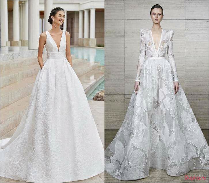 Свадебные платья 2024 — главные тренды, фото и идеи