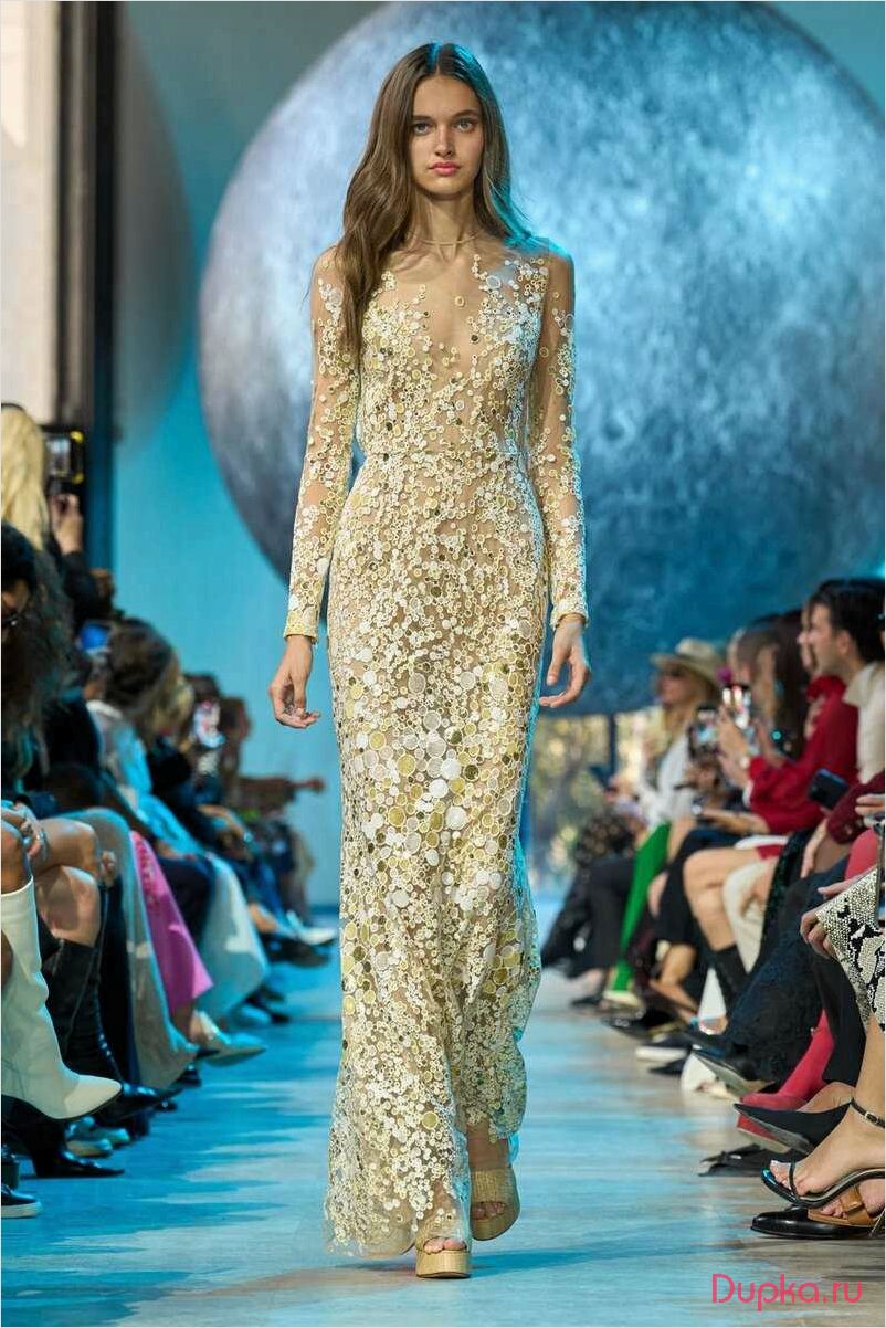 Новая коллекция Elie Saab весна-лето 2024: главные тренды и образы